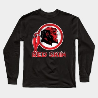 red skin Long Sleeve T-Shirt